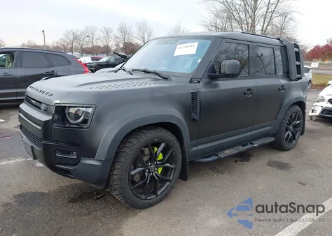 2020 Land Rover Defender 110 Hse из США, поврежденный, VIN SALE9EEU4L2017714